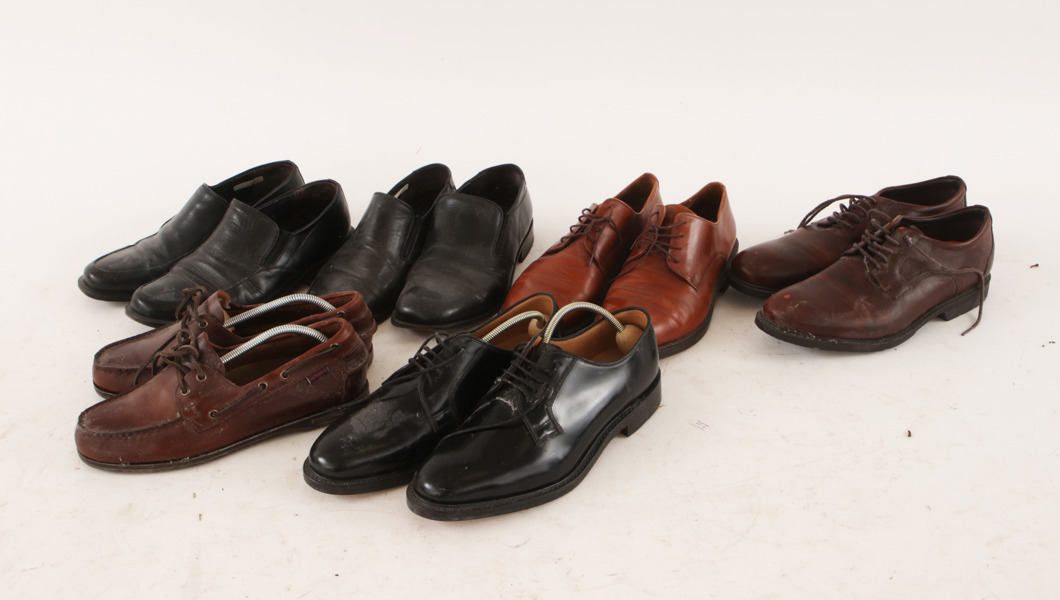 Herrskor 6 par, bl.a. Lloyd, Sibago, Loake