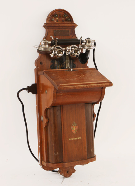 Väggtelefon, Rigstelefon, 1900-talets början