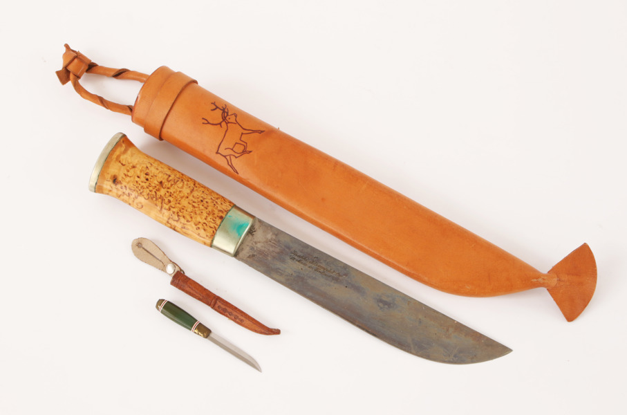 Knivar med slida 2st, Iisakki Järvenpää