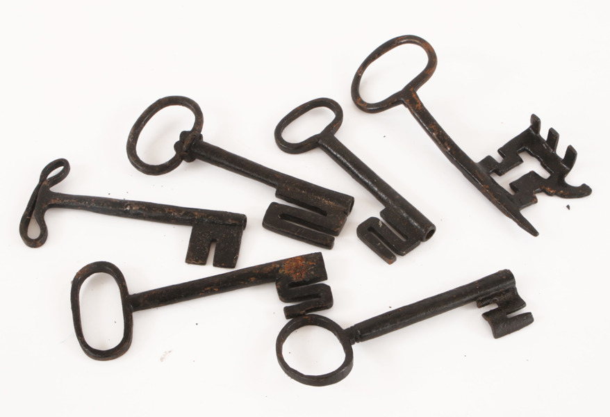 Nycklar 7st, 1700-tal