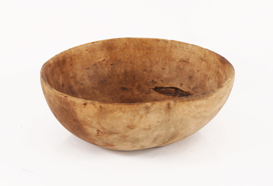 Knotskål, allmoge, 1800-tal