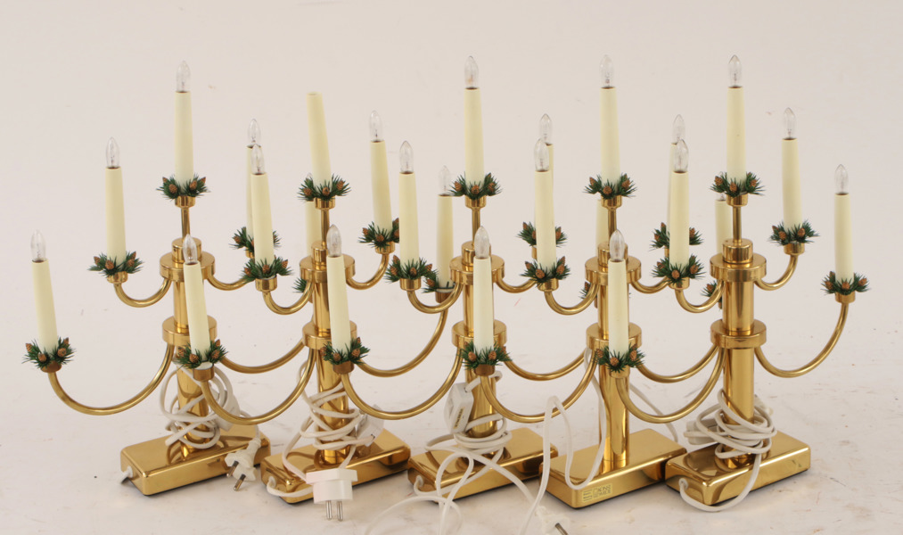 Elljusstakar 5st, Konstsmide