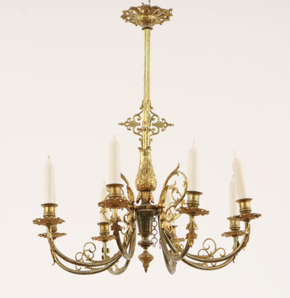 Takkrona, 1800-talets slut