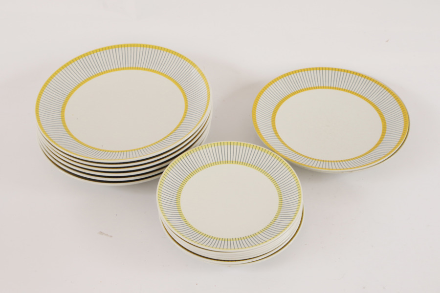 Matservisdelar, "Piké", Stig Lindberg för Gustavsberg