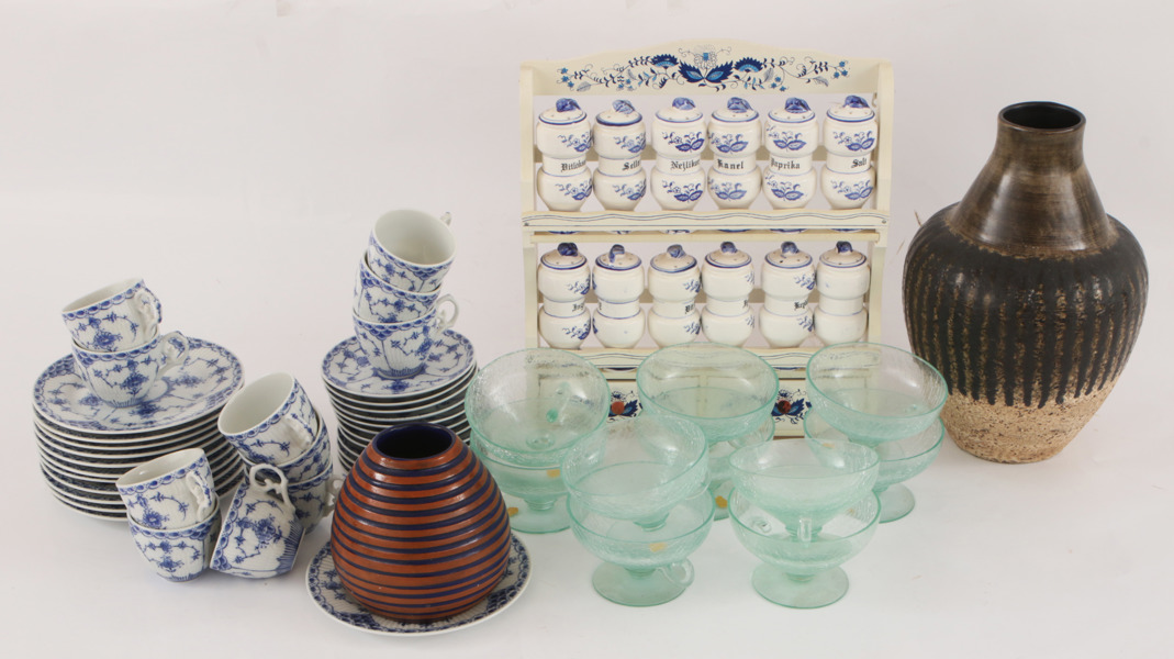 Parti glas och keramik