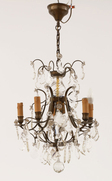 Ljuskrona, rokokostil, 1900-talets andra hälft