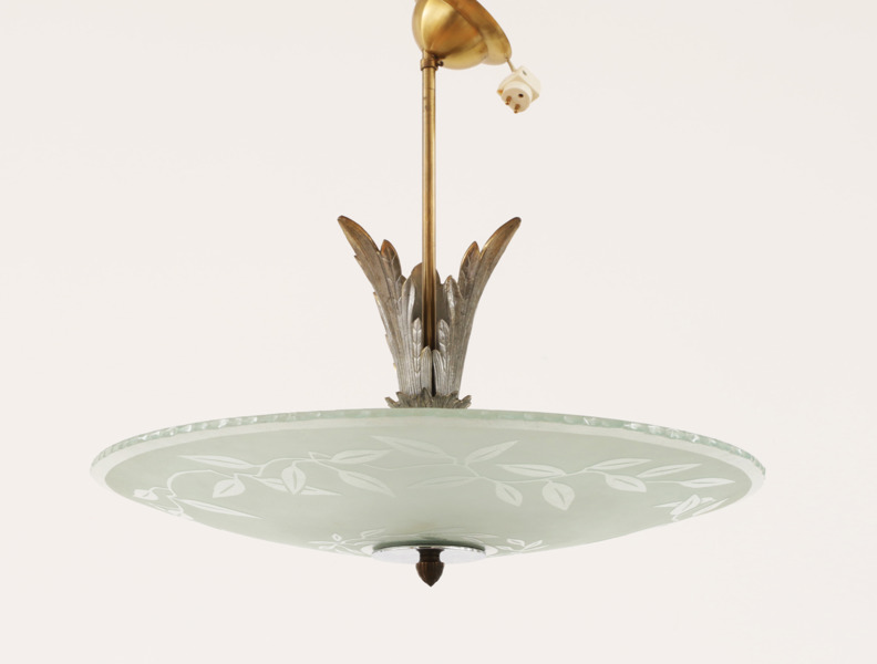 Taklampa, 1930/40-tal