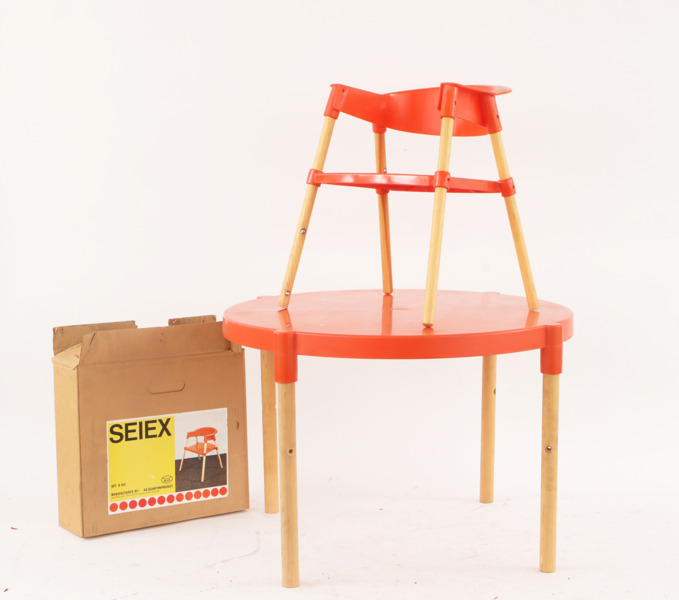 Barnstol med bord, "Seiex", Scanfinnprodukt