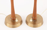 Bordslampor ett par, EAE, 1950/60-tal