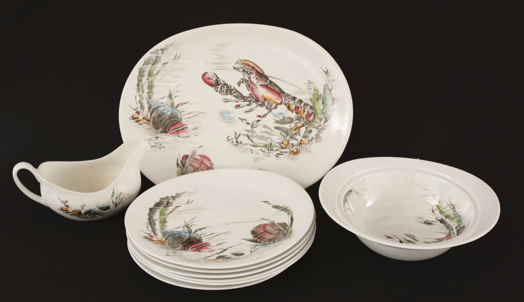 Matservisdelar, "Seafare", Johnson Bros, England