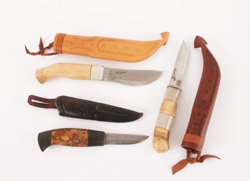 Knivar med slida 3st