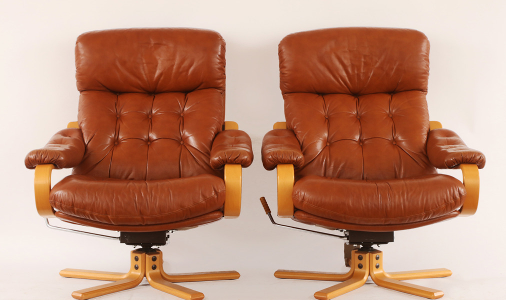 Fåtöljer ett par, 1900-talets andra hälft