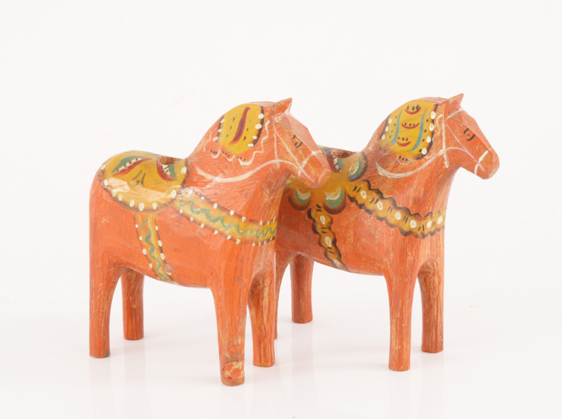 Dalahästar 2st, omkring 1900-talets mitt