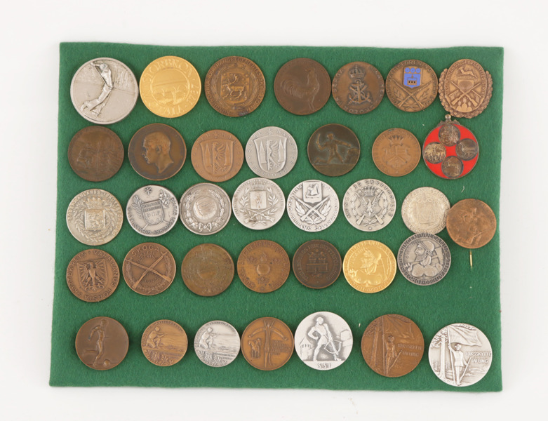 Parti idrottsmedaljer, m.m. 
