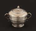 Sockerskål med lock, sterlingsilver, London, England