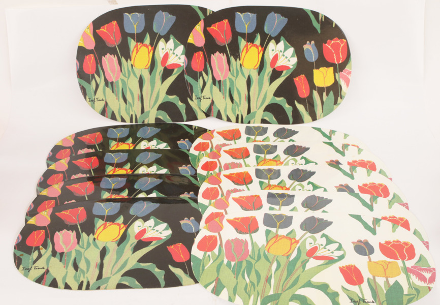 Bordstabletter 11st, "Tulpan", Josef Frank