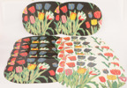 Bordstabletter 11st, "Tulpan", Josef Frank