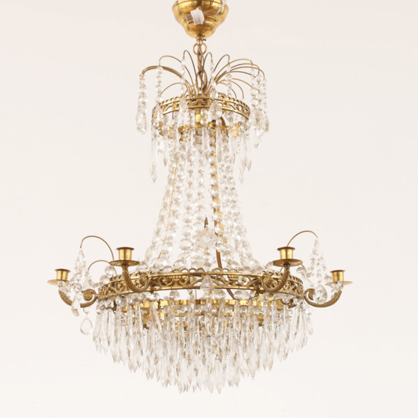 Ljuskrona, empirestil, 1900-tal