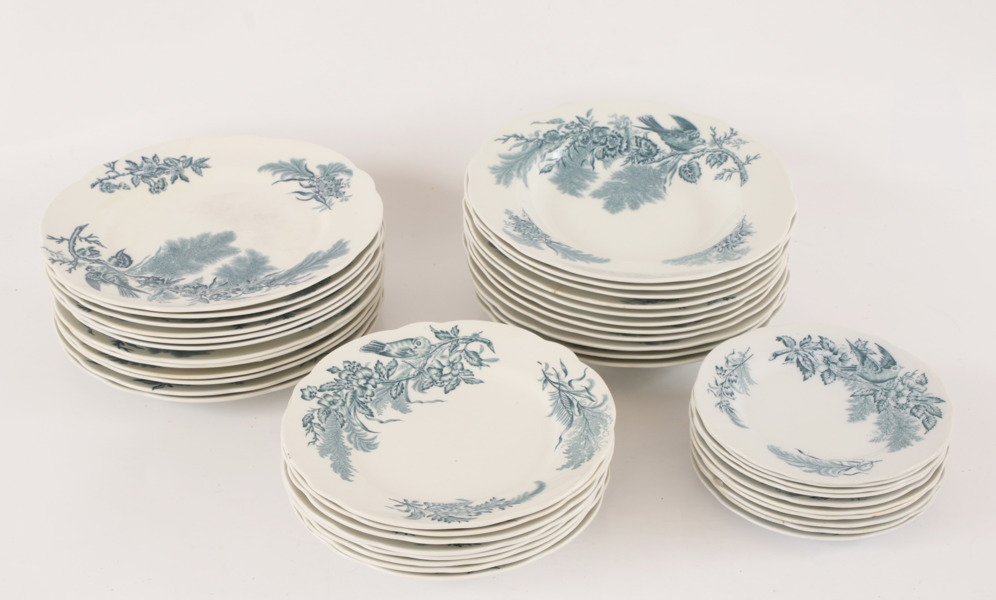 Matservisdelar, "Bella", Rörstrand, 1900-talets början