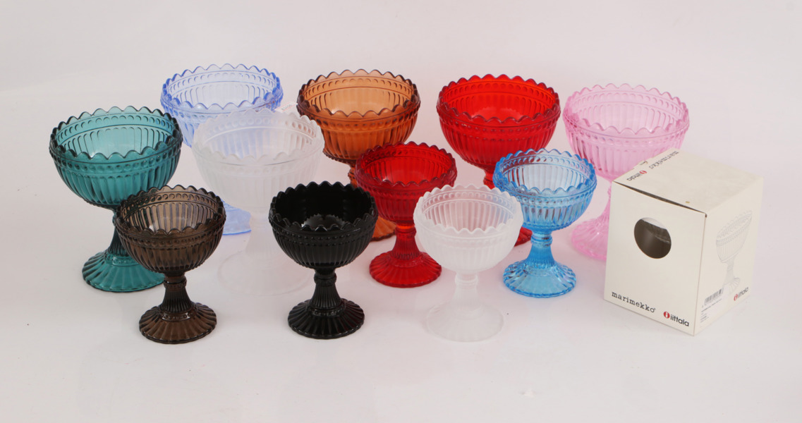 Skålar 12st, Marimekko, Iittala