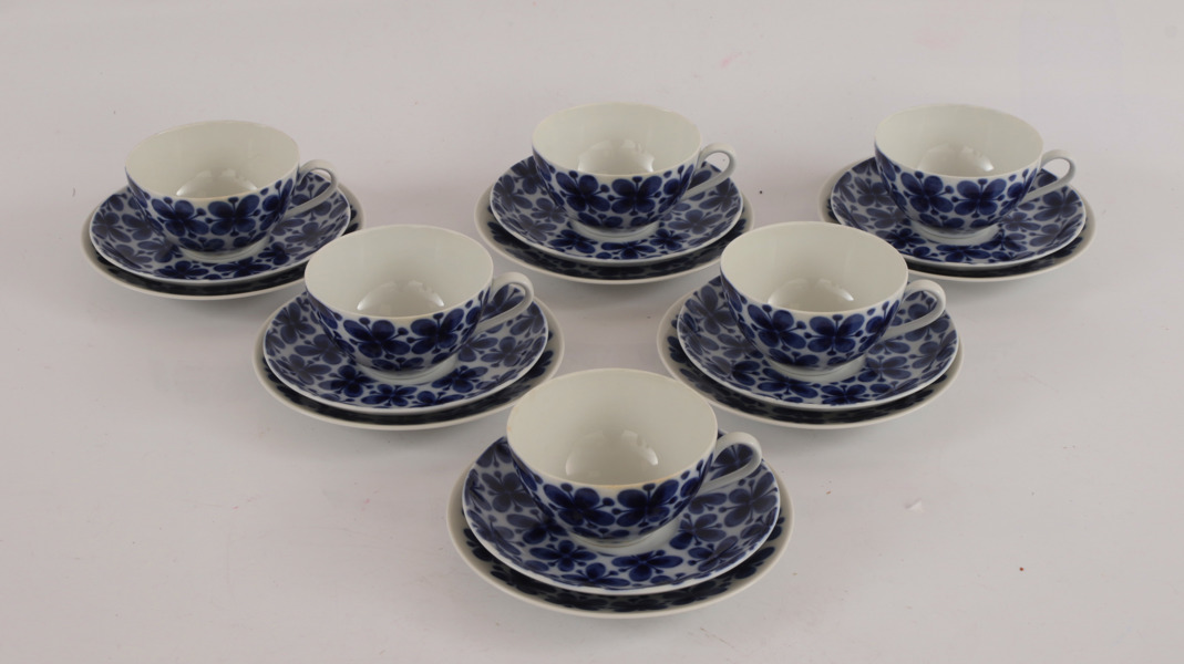 Teservisdelar, "Mon Amie", Marianne Westman för Rörstrand