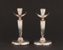 Ljusstakar ett par, silver, GAB, 1964