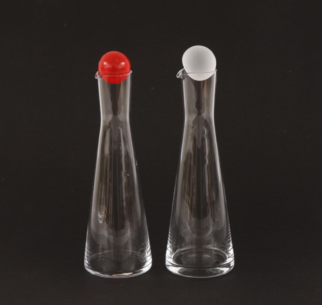 Karaffer med propp 2st, Ingegerd Råman för Skruf