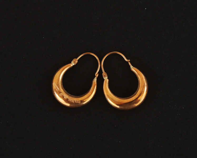 Örhängen ett par, 18k, Alton, Falköping