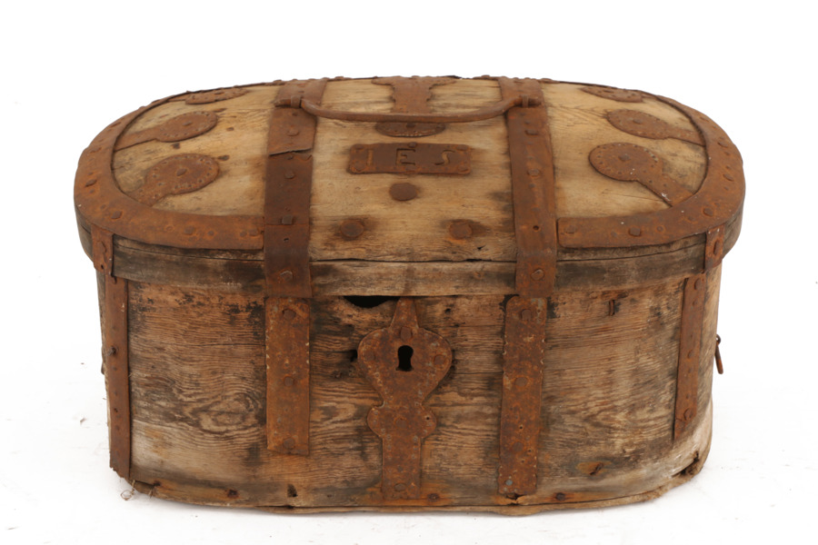 Färdskrin, allmoge, 17/1800-tal