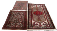 Handknutna mattor 3st, orientaliska