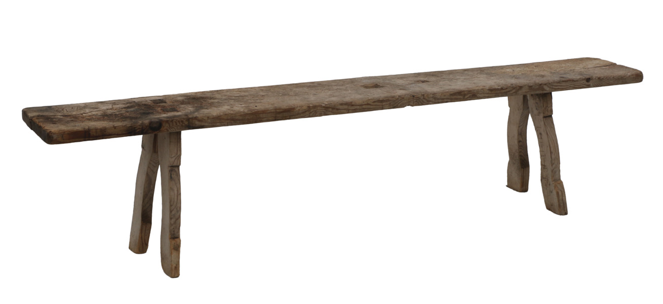 Bänk, allmoge, 1800-tal