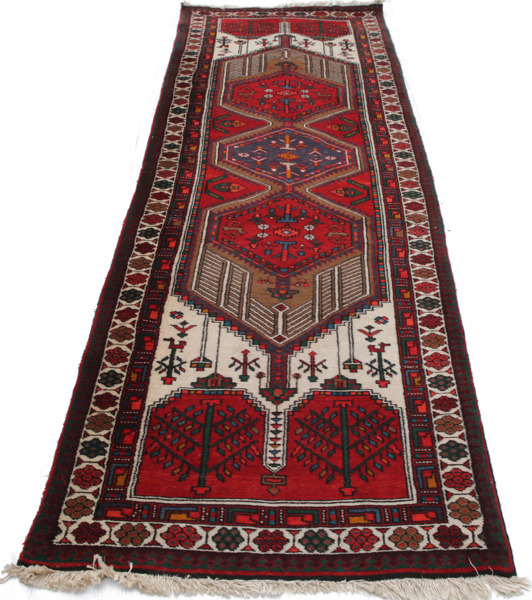 Handknuten matta, orientalisk