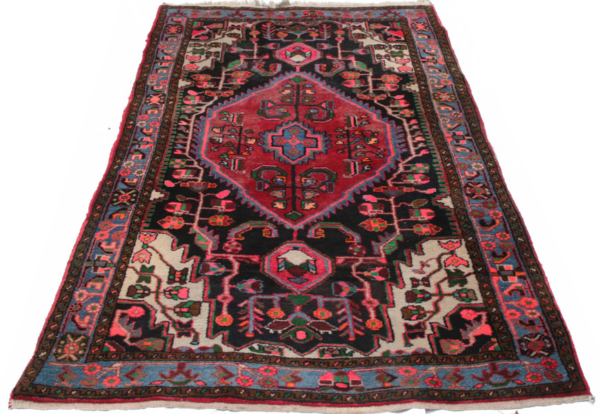 Handknuten matta, orientalisk