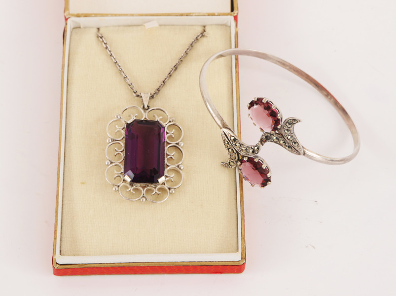 Silversmycken 2 delar