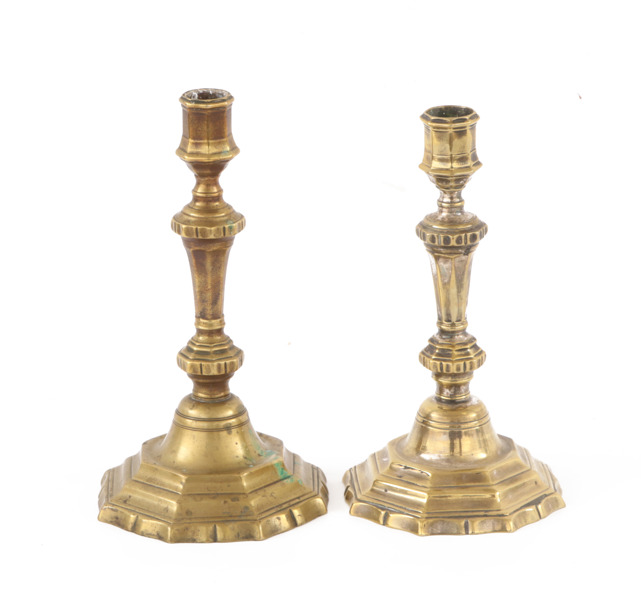 Ljusstakar 2st, Louis XV, Frankrike, 1700-tal