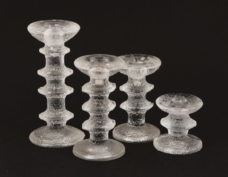 Ljusstakar 4st, "Festivo", Timo Sarpaneva för Iittala