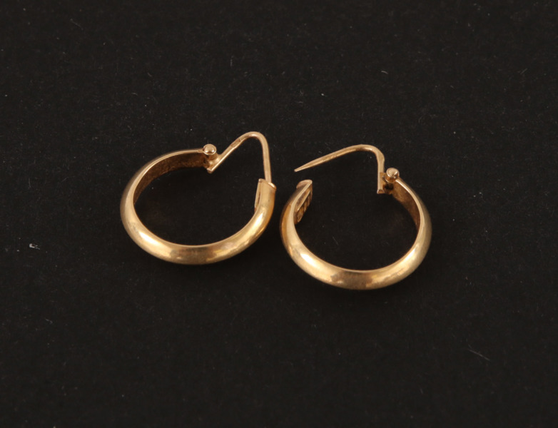 Örhängen ett par, 18k