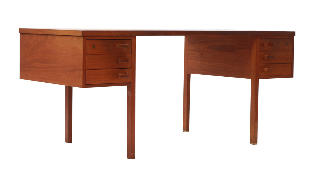 Skrivbord, Nanna & Jørgen Ditzel, modell 135, 1950/60-tal