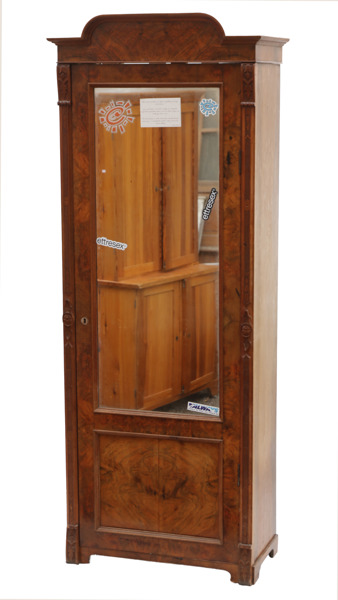 Klädskåp, 1800-talets slut