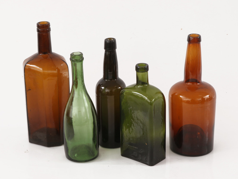 Flaskor 5st, 18/1900-tal