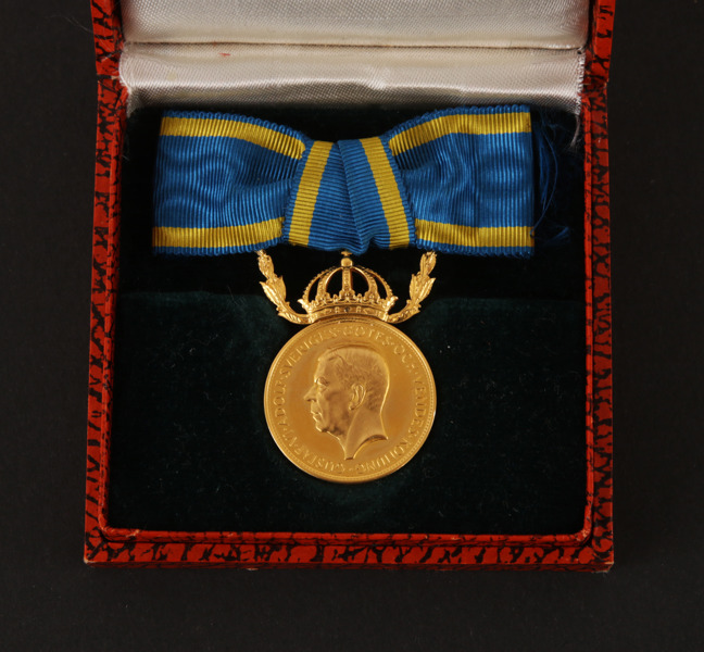 Guldmedalj, för nit och redlighet, Gustav VI Adolf