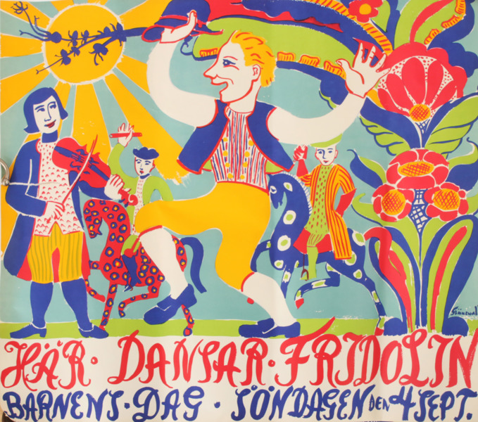 Affisch, "Barnens Dag", Grünewald