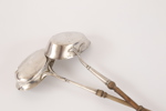 Soppslevar 2st, silver, 1800-tal
