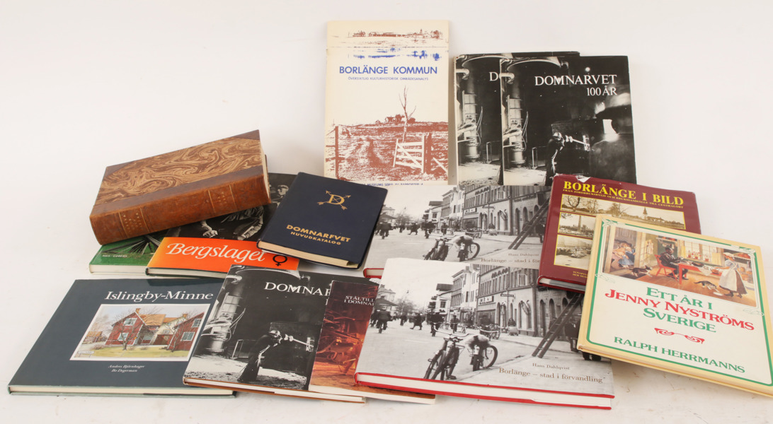 Parti böcker, rörande Dalarna