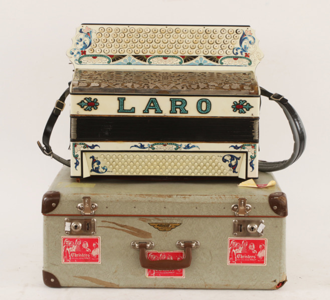 Knappdragspel, Swedish Accordion co, Chicago, Illinois, USA