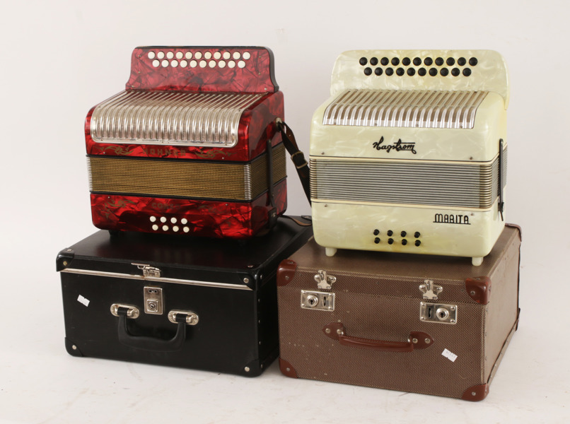 Dragspel 2st, Hagström samt Hohner