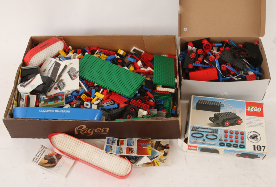 Parti LEGO, beskrivningar, m.m.