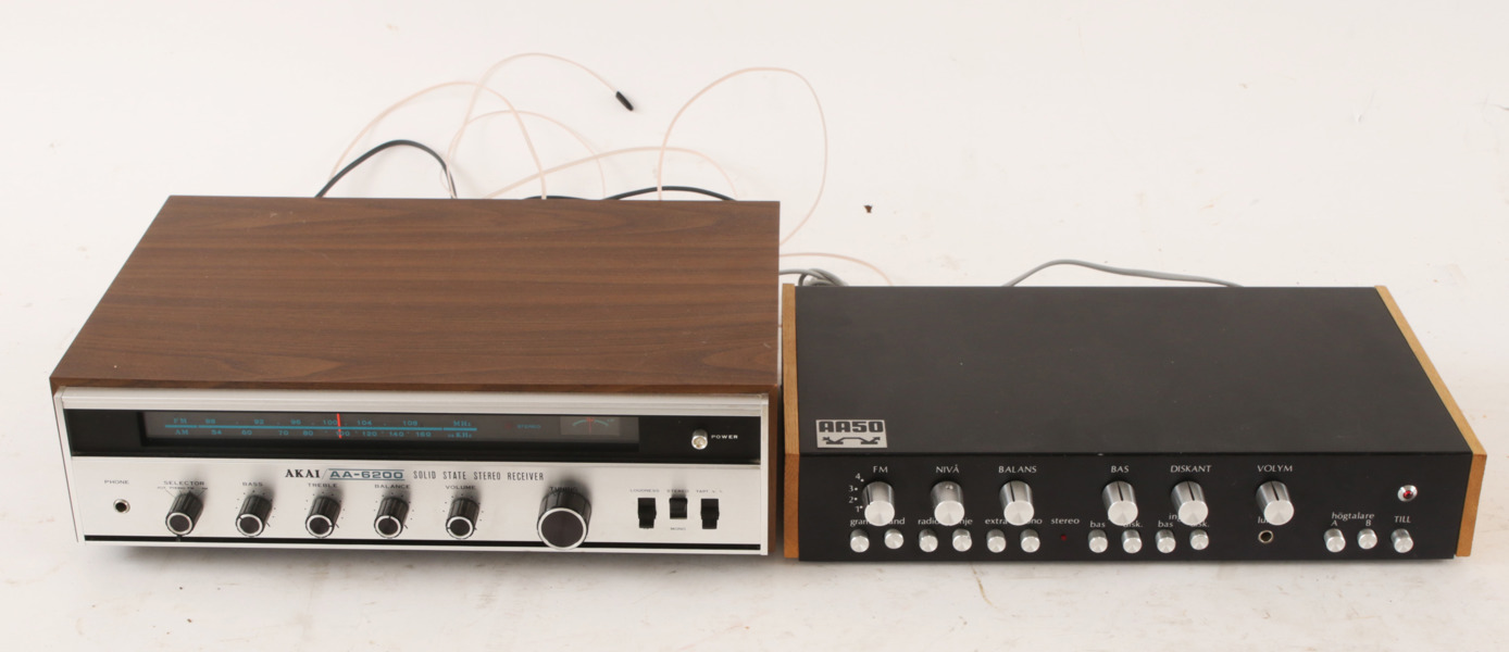 Ljudutrustning 2 delar