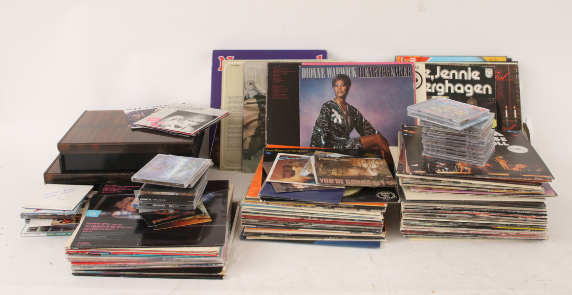 Parti EP-, LP- samt CD-skivor