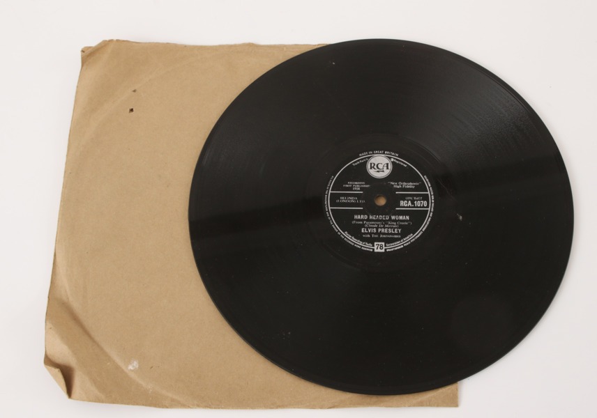 Grammofonskiva, Elvis Presley, 1958